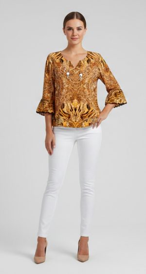 Golden Savanna Saga Top