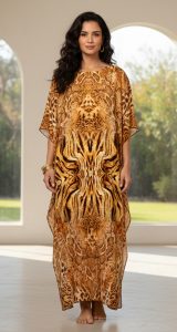 Golden Savanna Kaftan Long
