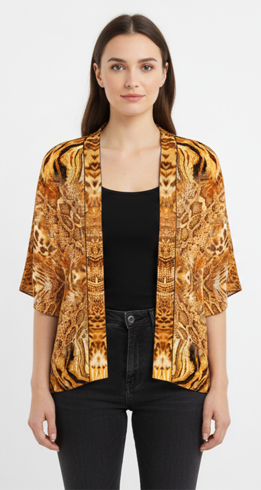 Golden Savanna Short Shrug