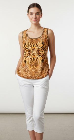 Golden Savanna Tank Top